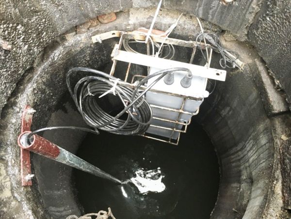镜湖区水位检测井